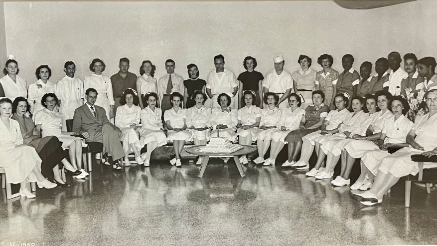 Nurses in 1950