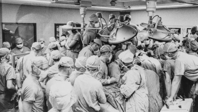 Cooley in surgery