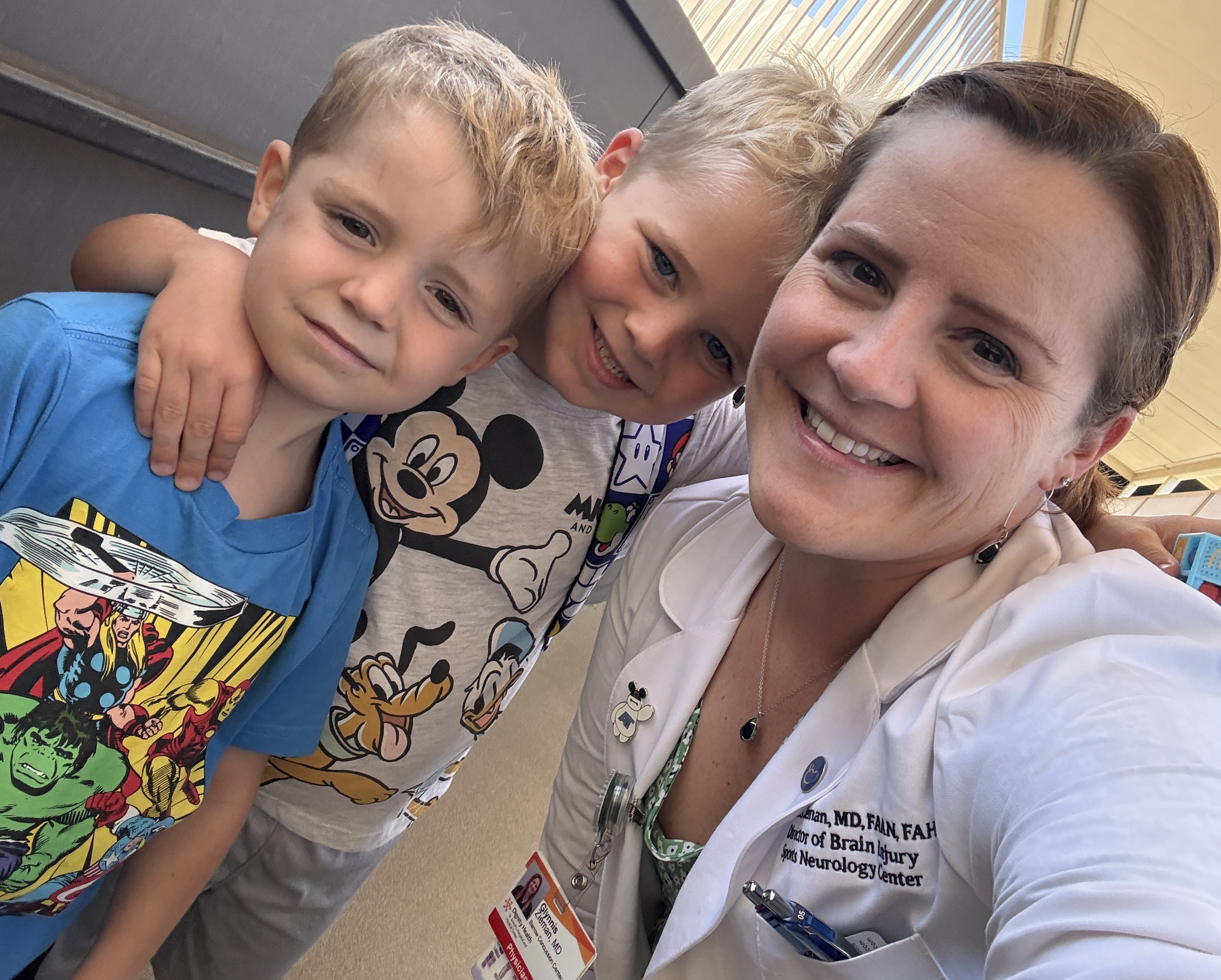 Breast Cancer Survivor Honored at Cardinals Game A wife and mother of two young boys, Dr. Zieman, Breast Cancer Survivor