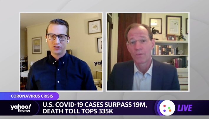 Yahoo Finance’s Brian Sozzi, Julie Hyman, and Myles Udland discuss the latest pandemic news with Dr. Thomas McGinn, VP of Physician Enterprise for CommonSpirit.